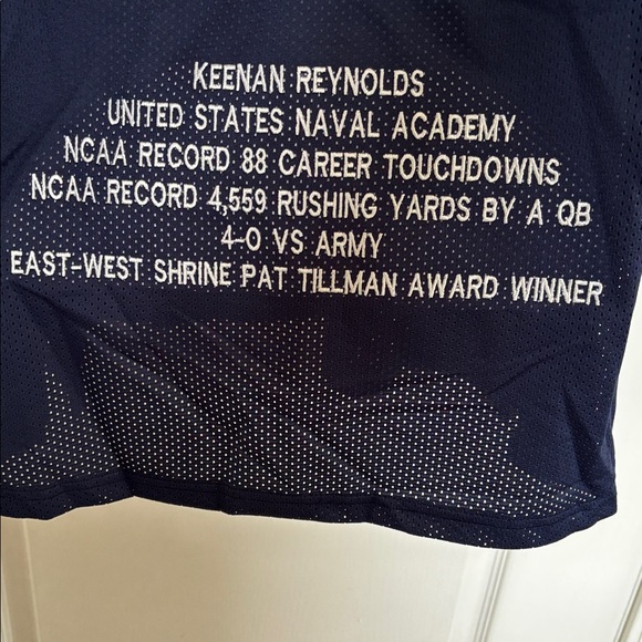 Vintage Keenan Reynolds Autographed Naval Academy Jersey - Picture 7 of 10